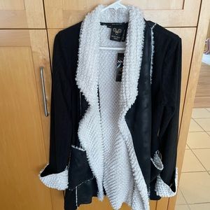 NWT Cozy and Sophisticated Wooly Bully jacket/cardigan